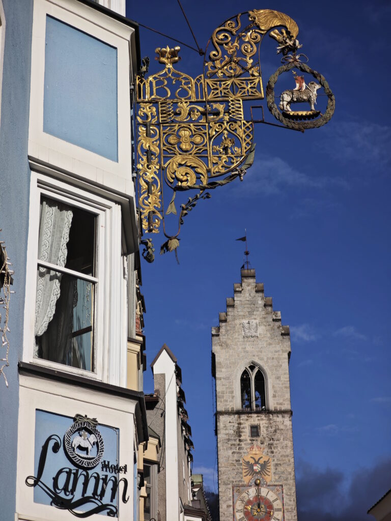 Das Posthotel Lamm, direkt in der Altstadt Sterzing