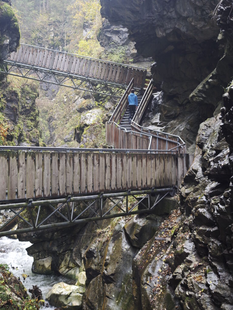 Eine der meistbesuchten Sehenswürdigkeiten in Sterzing - die Gilfenklamm