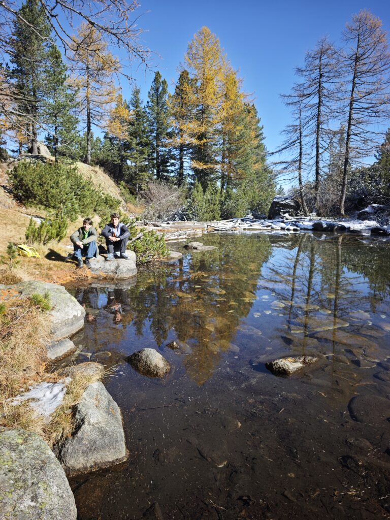 Pause am Puntleider See