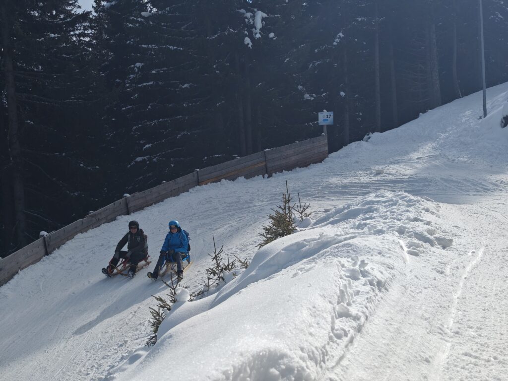 Rodelbahn Rosskopf - die längste beschneite und beleuchtete Rodelbahn Italiens