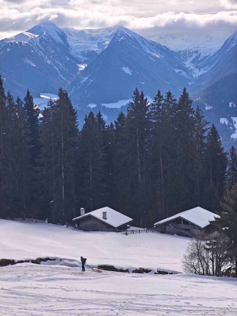 Rodelbahn Sterzing bei der Freundalm